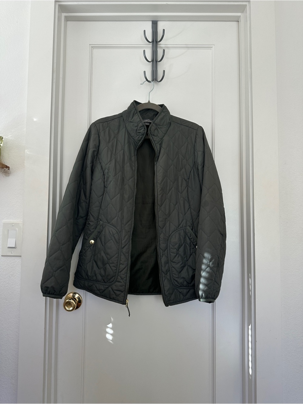 Women’s Quilted hunter green Jacket